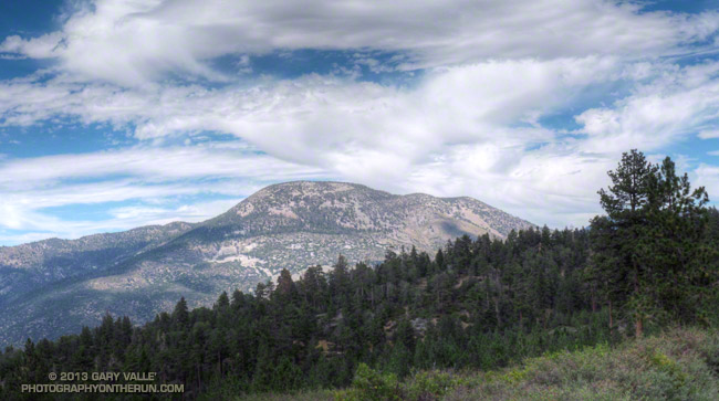 Sugarloaf Mountain from the South Fork Trail just above Horse Meadows, on the way down from an ascent of San Gorgonio Mountain