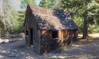 Tom Vincent's cabin in Vincent Gulch.