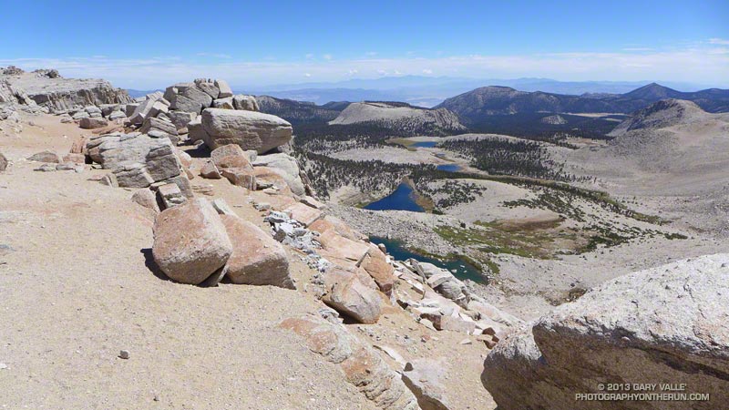 View east from the top of New Army Pass (12,300'). (thumbnail)