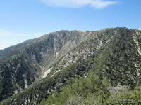 Slide Peak (7841') from the Camp Creek Trail.