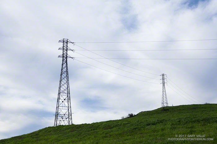 Power transmission towers