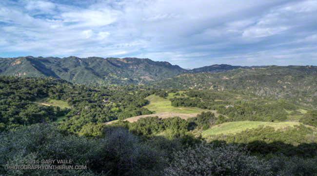 Eagle Rock from Trippet Ranch in Topanga State Park