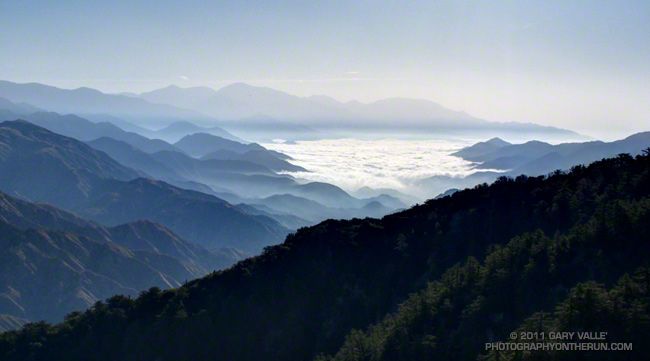 West Fork San Gabriel River to Mt. Baldy