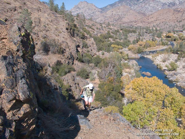 Whiskey Flat Trail near Kernville, California.