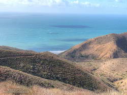 A very windy Pacific and the Ray Miller segment of the Backbone Trail