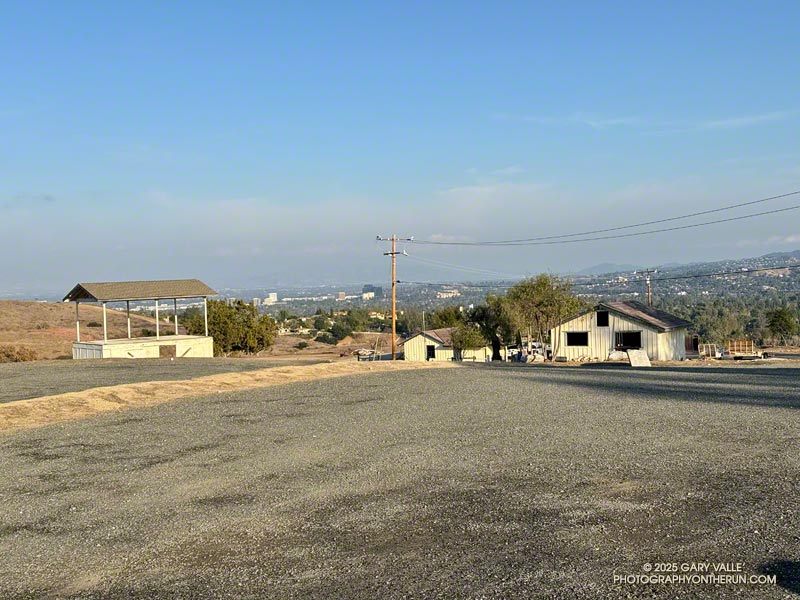 Firefighters saved the Upper Las Virgenes Ranch House and out buildings at Upper Las Virgenes Canyon Open Space Preserve (Ahmanson Ranch). January 28, 2025.