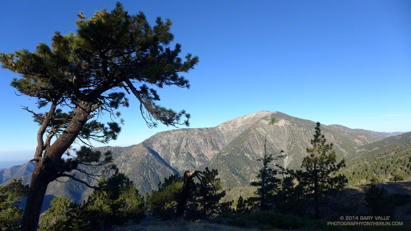 Mt. Baden-Powell from the Pacific Crest Trail near Mountain High West.