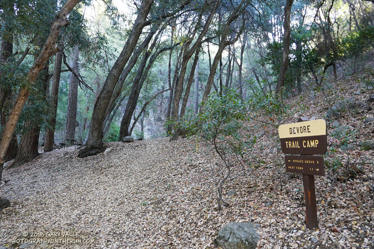 Gabrielino Trail at Devore Camp.