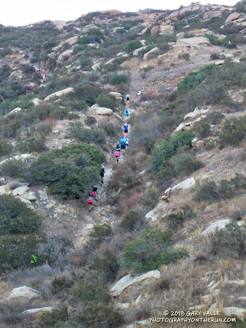 Runners on the Corridor Trail.