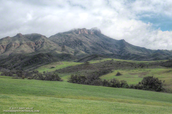 Boney Mountain fro Serrano Valley.