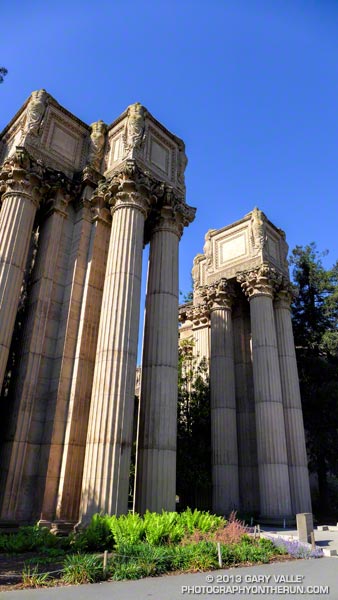 Colonnade; Palace of Fine Arts.